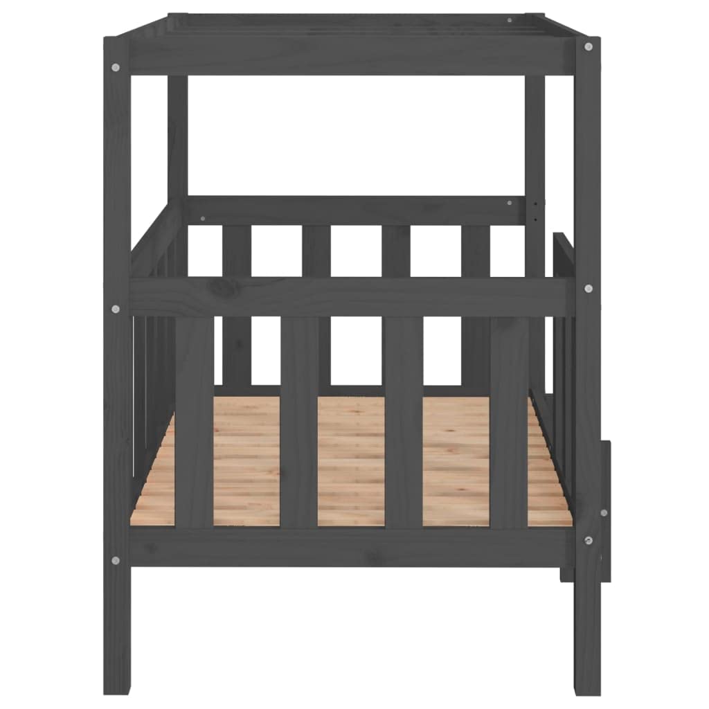 Mangloder - Cuccia per cani in legno di pino massiccio, 105,5 x 83,5 x 100 cm, cuscino per animali domestici, tappetino per dormire, morbido e antiscivolo, per interni ed esterni