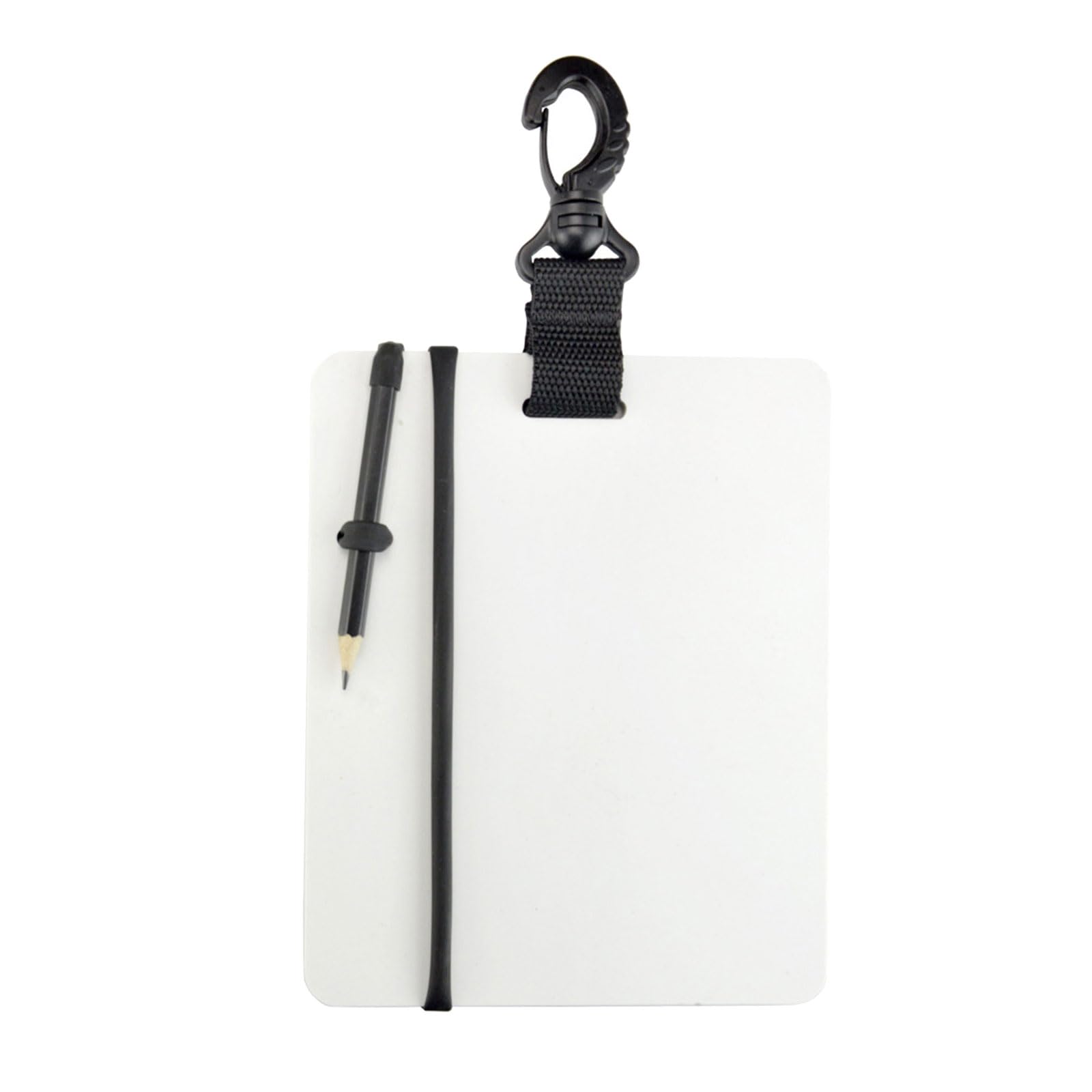 Plaque d'écriture sous-marine avec crayon pour carnet de plongée et snorkeling