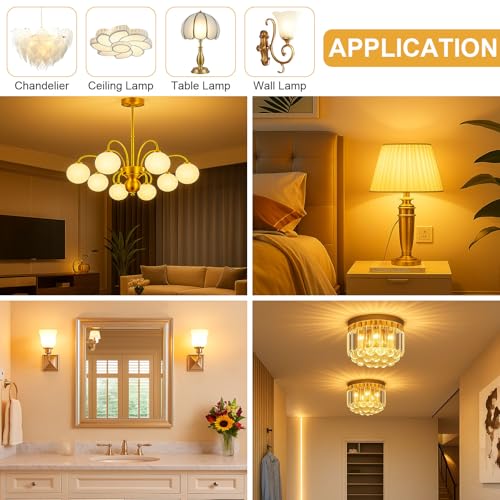 2W G9 LED Bulbs 320LM, Warm White 3000K Energy Saving Light Bulbs Equivalent to 28W 33W Halogen, No Flicker Capsule GU9 LED Bulb for Home Lighting Decor, Chandelier, Not Dimmable, 220-240V, 10 Pack - Image 3
