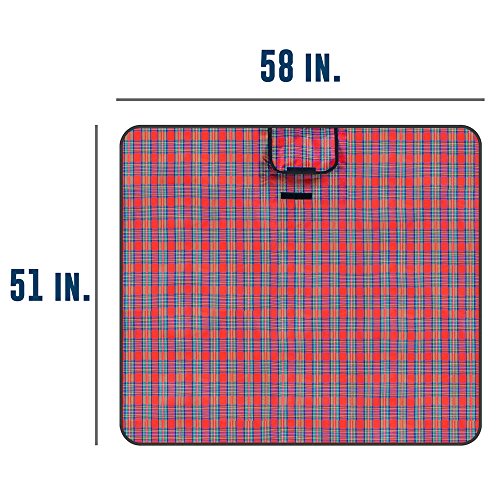 Grizzly Peak All-Purpose Lightweight Camping Blanket, Waterproof and Quick-Drying (51 Inches)