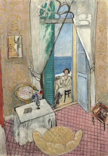 Pintura vintage de lienzo de Matisse: decoración abstracta de 50x70cm sin marco para casa