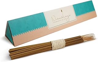 Nirmalaya Premium Luxury Natural Forest Wood Incense Sticks | Bamboo Less & Charcoal Free | Pack of 40 Sticks, 100g | Ideal for Home, Office, Yoga, Meditation & Aromatherapy | Long Lasting Fragrance