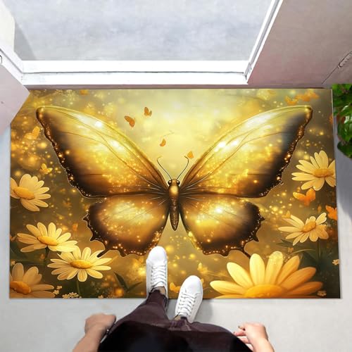 Tapis lavable résistant attrape poussière paillasson antidérapant - 5