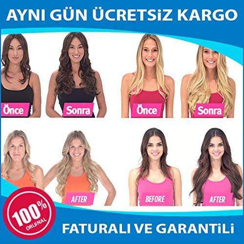 Koyu Kahverengi Uzun ve Gür Saçlar için Saç Aparatı