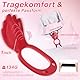 Upgrade Butterfly Vibrator Sex Spielzeug für die Frau Paare mit 6 Penisring, APP Fernbedienung 9 Vibration für Frauen, Leise Bdsm Sexspielzeug für Paare Extrem Sex, Vibratorensets für Frauen Klitoris