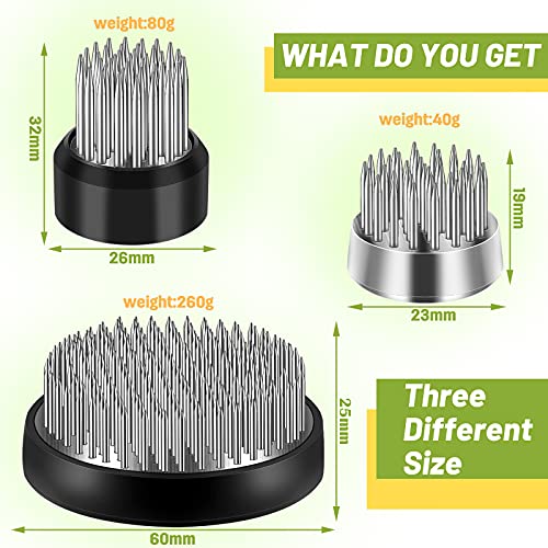 3 Pieces Flower Holder Round Flower Arranger Flower Fixed Tools Japanese Flower Holder Floral Arrangement Pin Holder For Flower Arrangement, Plant Fixation (Silver) #TOP1