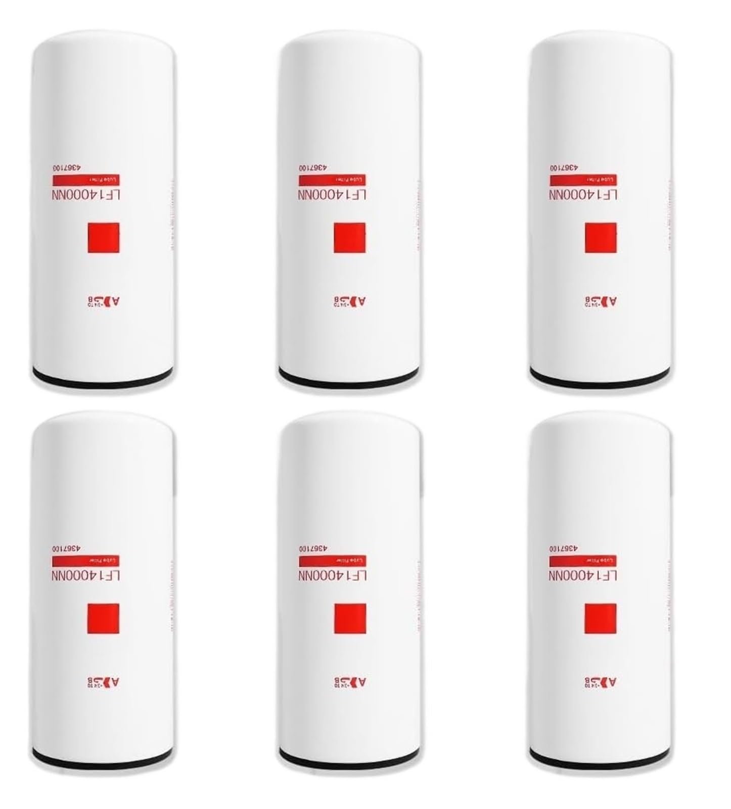 CLEUFWKO 2PCS LF14000NN LF9080 Oil Filter(6pcs)