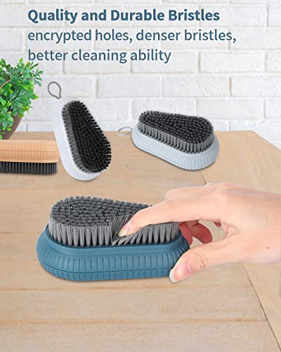 Nail Brush For Cleaning Fingernails - Daygos Long-Lasting Hand Finger Nail Scrub Brush, Durable Stiff Bristles Nails Scrubber Toes Cleaner For Men & Mechanics, Pink #TOP1