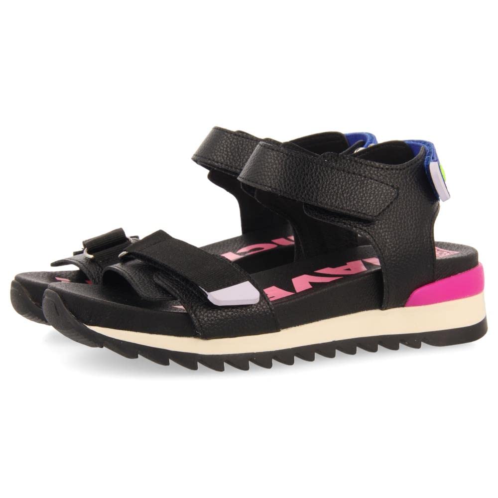 Sandales blanches pour filles thiotte avec accents de couleur et brides réglables - 6