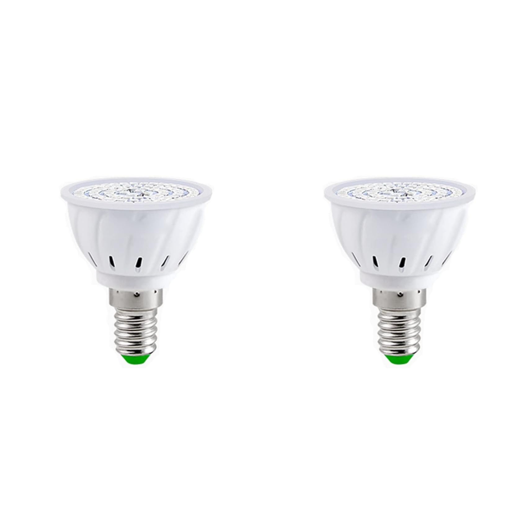 Xnuiasqe White 4X Grow Light Bulb 80 Leds Full Spectrum Plant Lights 220V For Plants Succulents Flowers Greenhouse Hydroponic,E14