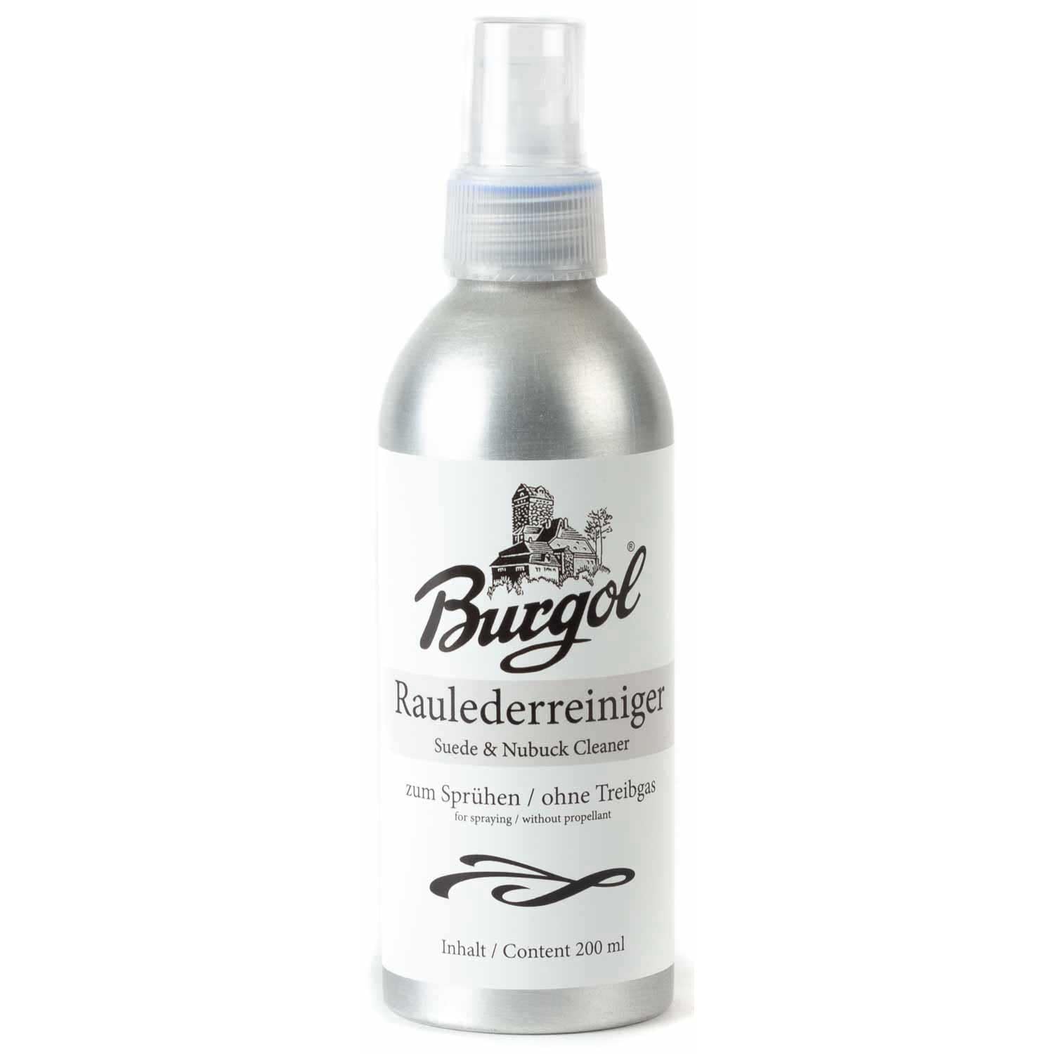 Burgol Raulederreiniger Schuhcreme 200ml für Rauleder, Velours, Wildleder und Nubuckleder