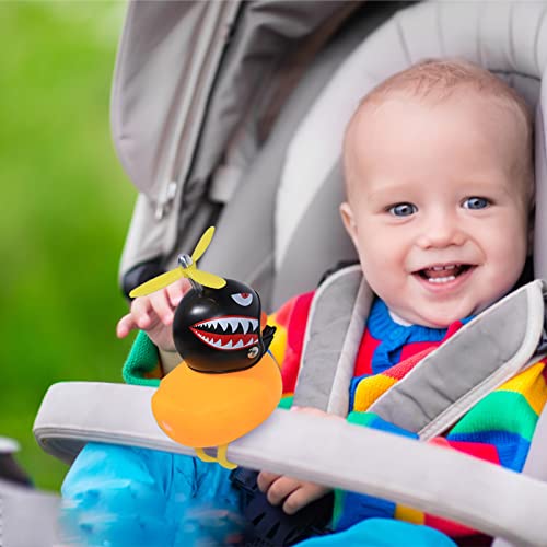 Rubber Duck Bike Bell, Ducks Bicycle Accessories For Adult, Cute Bicycle Horns With Propeller Handlebar For Kids, Toddler& Children #TOP5