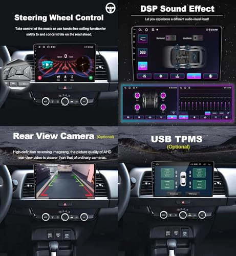 Carplay Inalámbrico Radio Coche Android 14 para BMW E53 con GPS y Pantalla Táctil de 9" 5