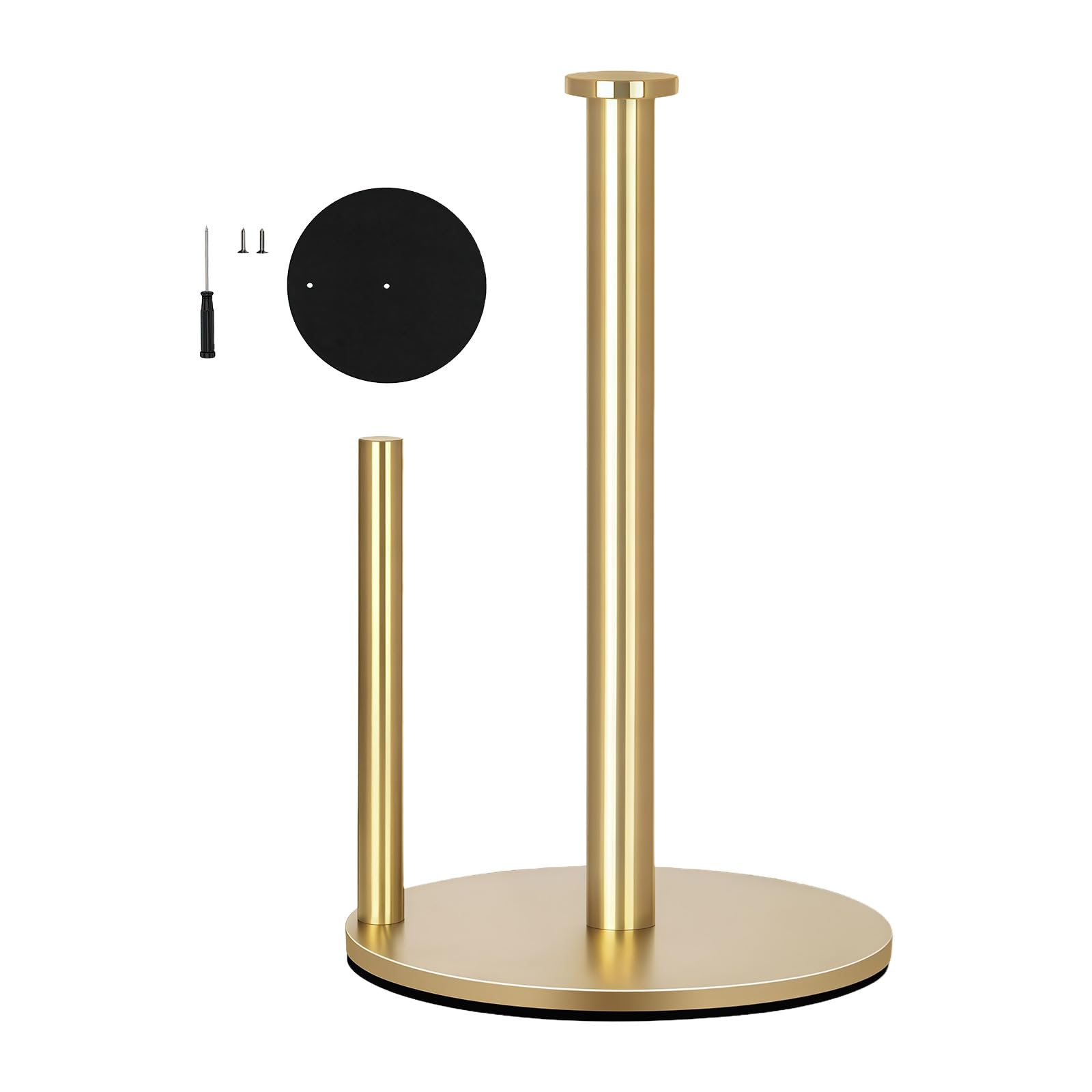 Hygienic Stainless Steel Paper Towel Holder Kitchen Bathroom Easyly to Anti Surfaces Sanitary