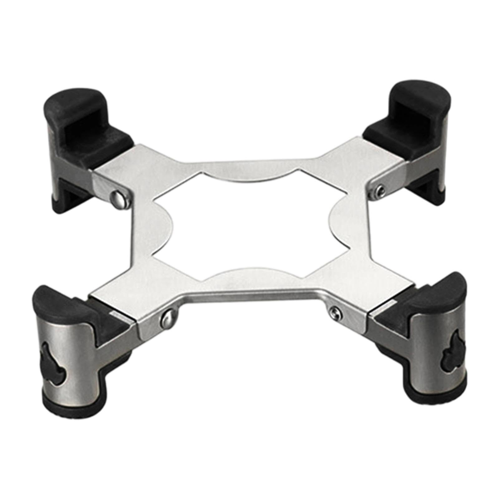Club Bollywood®Camping Furnace Rack Stainless Steel Bracket for Beach Picnic Outdoor Sports 25cmx25cmx3.2cm|Outdoor Sports|Camping & Hiking|Camping Cooking Supplies-image-26