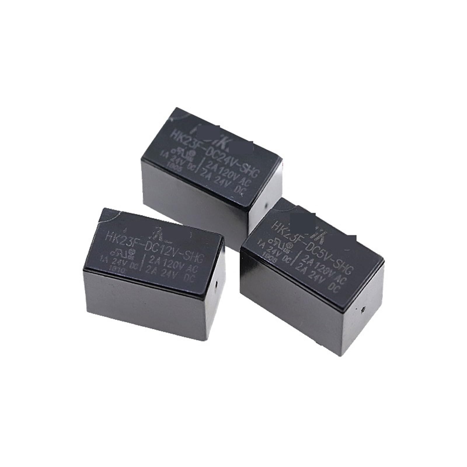GJZIFGFWQ 5Pcs Relay 5V 12V 24VDC HK23F -DC 24V -SHG 2A 120VAC 6PIN HF23F-DC5V-SHG HF23F-DC12V-SHG HF23F-DC24V-SHG(HK23F-DC24V-SHG)