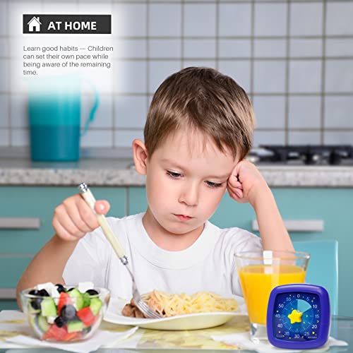 Secura 60-Minute Visual Timer, Silent Study Timer For Kids And Adults, Time Clocks, Time Management Countdown Timer For Teaching (Starry Sky) #TOP5