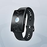 HEALBE GoBe U - Automatic Calorie Intake Smart Band, Energy Balance Insights, Hydration, Sleep, Stress, 24/7 Heart Rate, Neuroactivity, Free App, 5 ATM Waterproof - Black