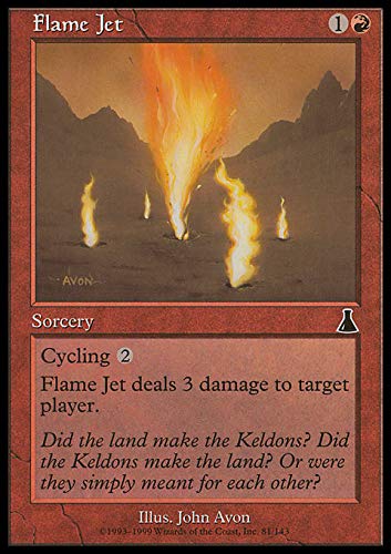 Magic: the Gathering - Flame Jet - Urza's Destiny