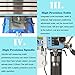 INTSUPERMAI Mini Milling Machine Benchtop Milling Drilling Machine Variable Speed Compact Mill Drill WMD16V with Brushless Motor & MT2 Taper