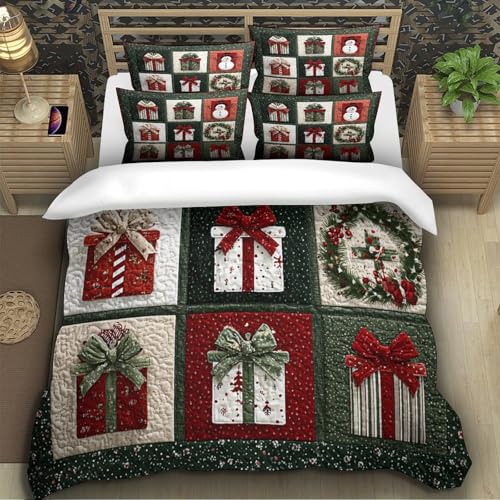 Parure de lit imprimé 3D 140x200 : housse de couette en microfibre premium ultra douce