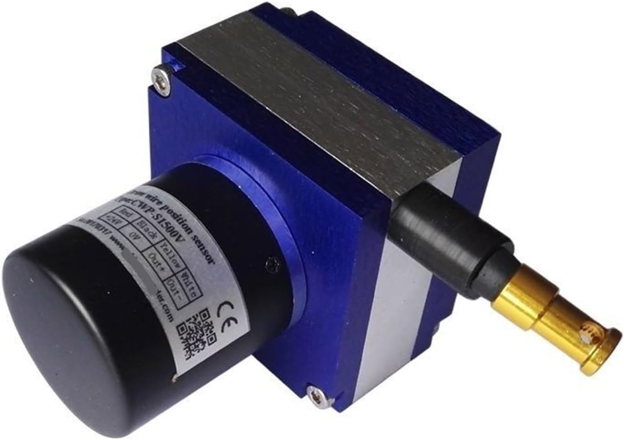 1500mm Linear Distance Measurement Sensor Wire Cable Pull Extension Position Sensor(5v Line Driver)