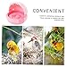 JOINPAYA 1set Portable Bird Carrier Nest with Warm Pad for Outdoor Cage for Easy to Material for Pet Travel