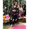 ANNI-DESIGNER-Womens-Rayon-Blend-Floral-Straight-Kurta-with-Pant-Dupatta-ROKA-RaniBlackLarge ANNI DESIGNER Women's Rayon Blend Floral Straight Kurta with Pant & Dupatta (ROKA Rani_Black_Large)