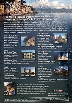 DVD Tour of Europe Collection Book