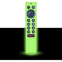 Glow Green Protective Cover for NVIDIA Shield P3700 Remote, NVIDIA Shield Android TV Pro 4K HDR Streaming Media Player Remote Silicone Protective Case [Light Weight/Anti Slip/Shock Proof/Glowing]