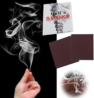 Magic Prop Tool Sheets for Instant Fire Effect & Finger Smoke Trick – Professional Prop for Close-Up Magic, Mystical Vanish Illusion and Amazing Wallet Surprise Performance Accessories