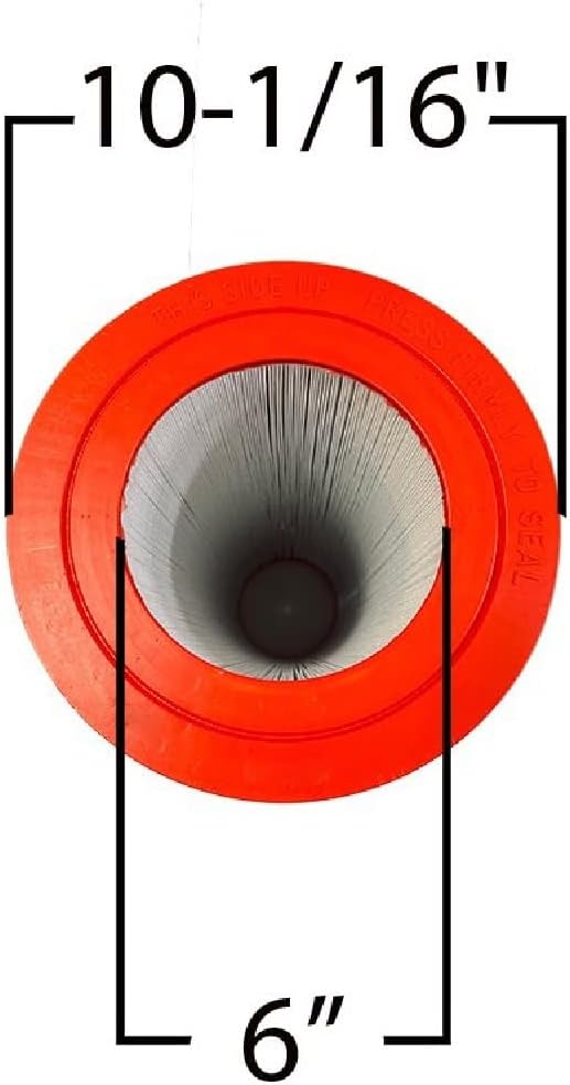 DPM Replacement Cartridge for Sta-Rite Posi-Clear PXCRP 100 Pool Filter Cartridge Pleated 1 Pack Made in USA | Replacement for C-9410 R173215 FC-0686 PAP100 (100 Sq Ft (23 5/8" Height) PXCRP100)