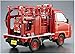 Aoshima 1/24 Scale Kit 57940 The Model Car 119 Subaru TT2 Sambar Fire Engine '11