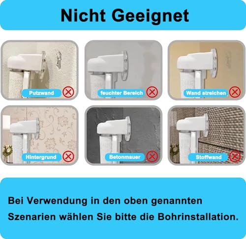 Wodondog 150cm Treppenschutzgitter ohne Bohren Zubehör, Türschutzgitter Ausziehbar Zubehör für Ruhhy/Hawthyhome 140cm/180cm Eyeleaf 140cm 150cm 200cm Türschutzgitter