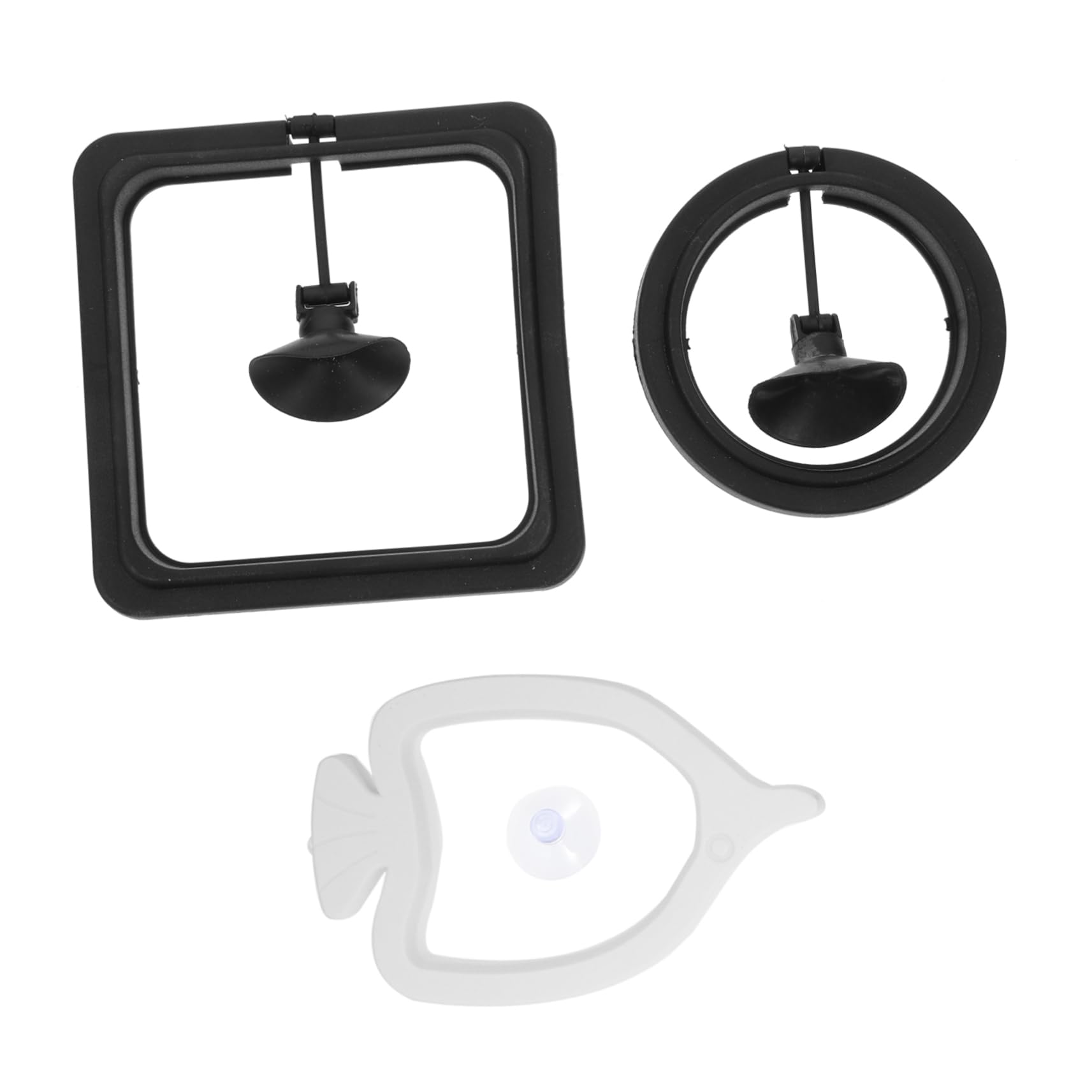 Anneaux de nourrissage flottants pour aquarium - Solution repas propre pour poissons