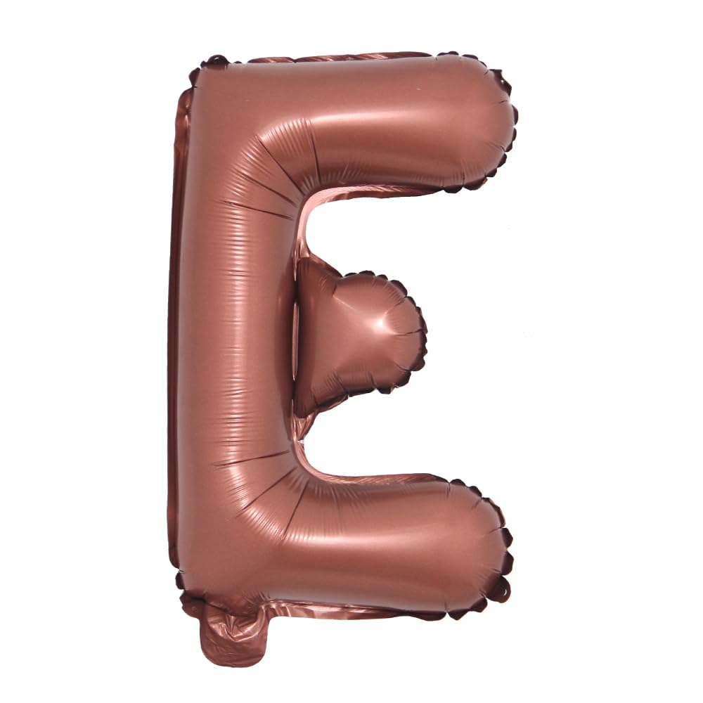 Chocolate Color Letter Number Foil balloons 1pc 16inch Alphabet Digital Inflatable Balloons Wedding birthday Party DIY Decorations (16 inch Chocolate