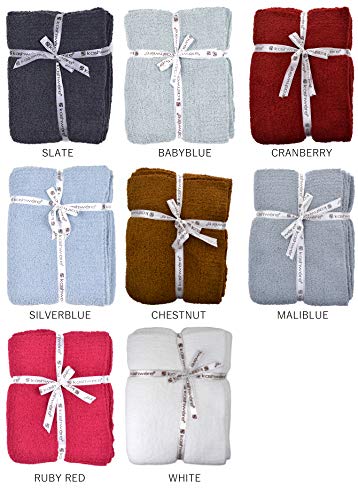 Amazon｜(カシウエア)kashwere Solid Throw Blanket ソリッド スロー