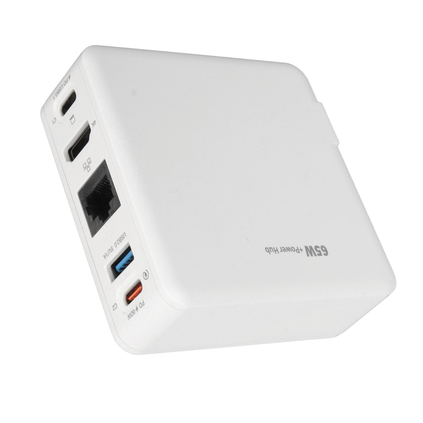 Adaptador de Cargador de Base, Estación de Acoplamiento de TV, Carga Rápida PD65W Plug and Play para Consolas (Enchufe Europeo)