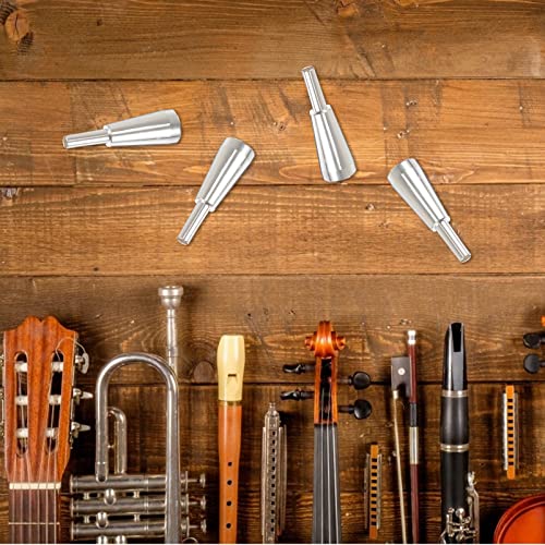 Milisten Accessories Pcs Mouthpiece Beginners -Plated C Instrument Professional Plated Musical Instruments Silencer Fit - Replacement American Type Parts Mouth Mute Trumpet 2 #TOP7