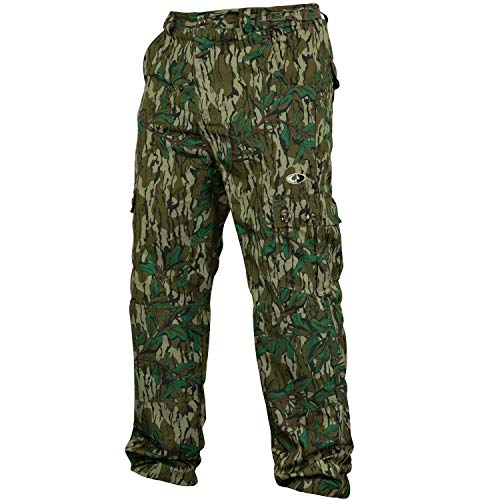 Mossy Oak Camo Hunting Pants, Small, Greenleaf