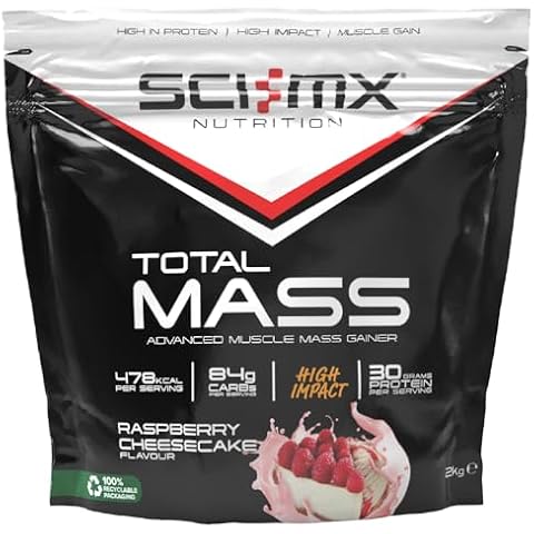 SCI-MX Total Mass Gainer Protein Powder Cover