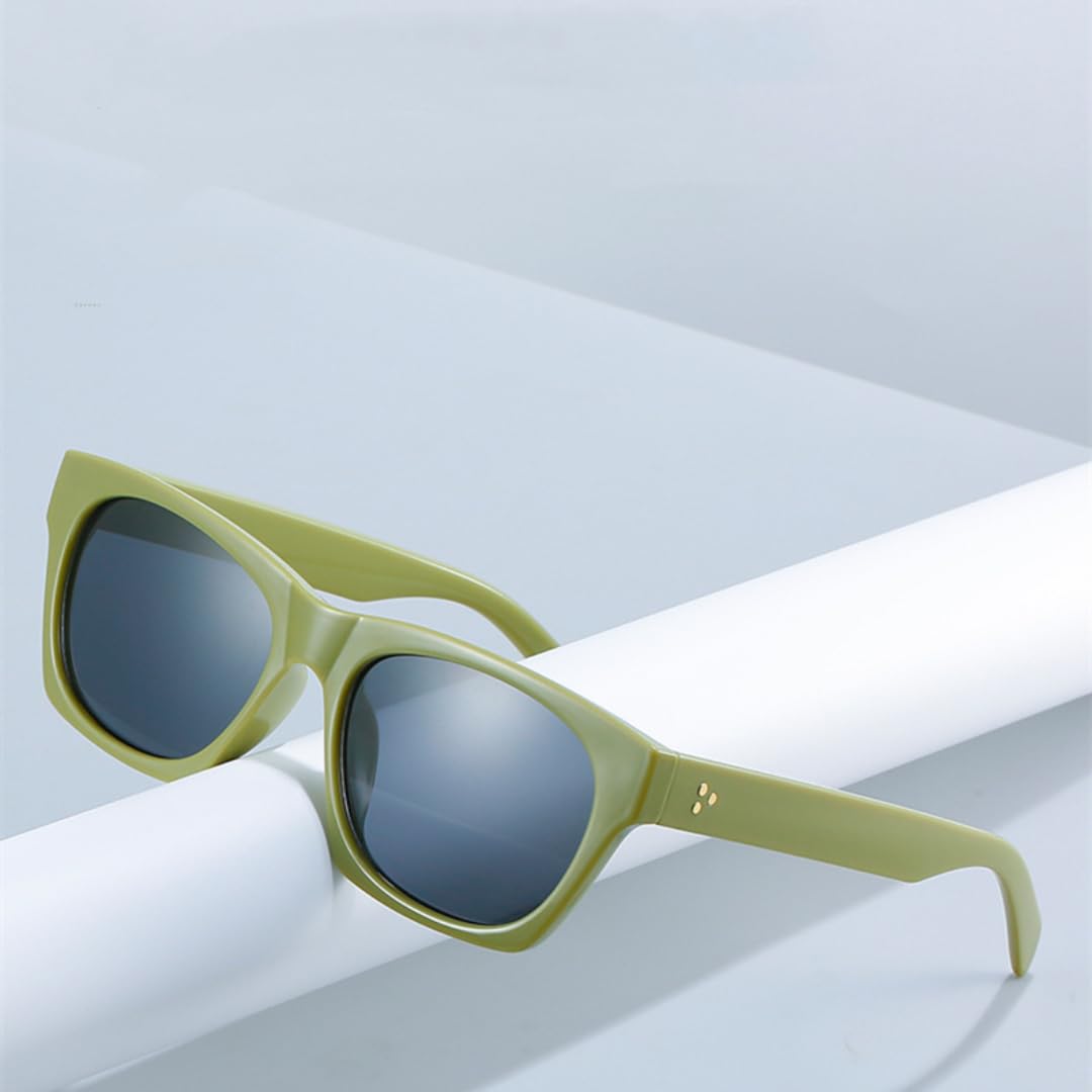 Occhiali da sole retrò alla moda per donna e uomo, classici vintage, UV400, per esterni
