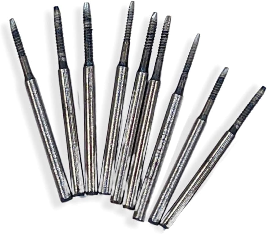 Micro Tap and Die Thread Maker Screw Plate For Gold Jewelry (9 Holes (1.0-1.9 mm))