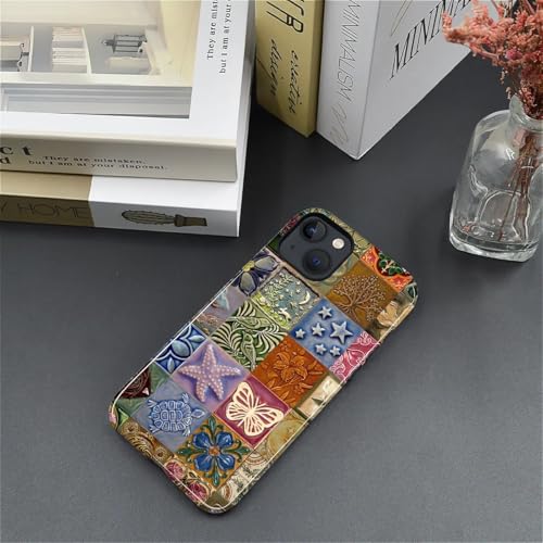 Coque iPhone 13 anti-rayures et antichoc hybride double protection fleurs