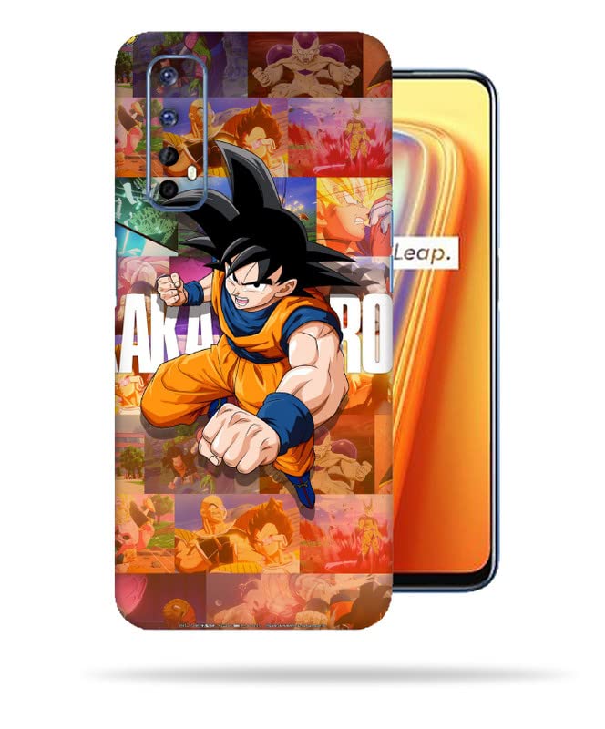 Image of Kakarot Comic Skin Back Protector Film Ultra Thin Scratch Resistant Vinyl (Not Case and Cover) for Realme 7