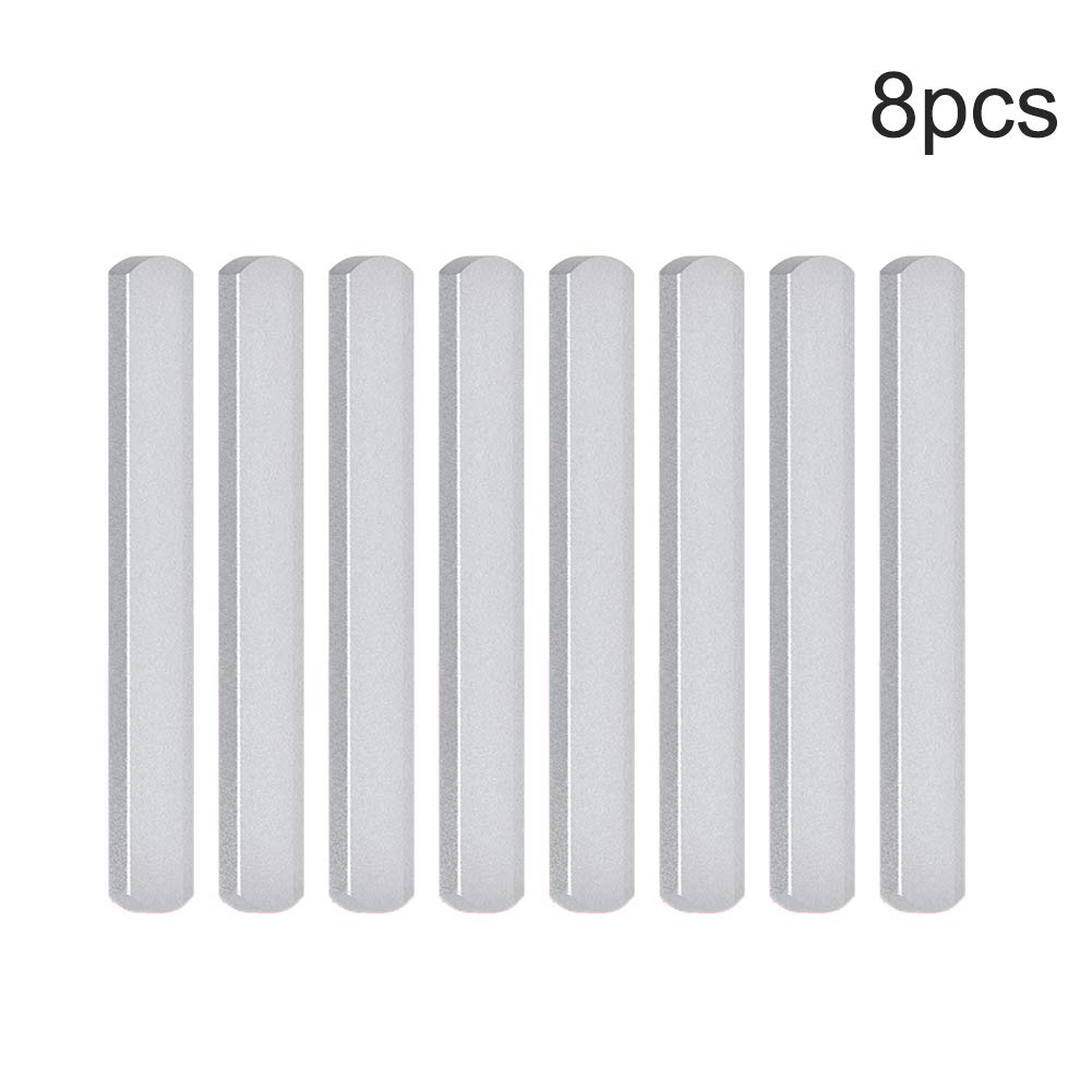 Bibabala 8pcs Load Bearing Steel Plates, Steel Plates for Weighted Vest, Loading Leg Guards Adjustable Weight Vests, Strength Training Plates for Fitness Exercise for Men Women