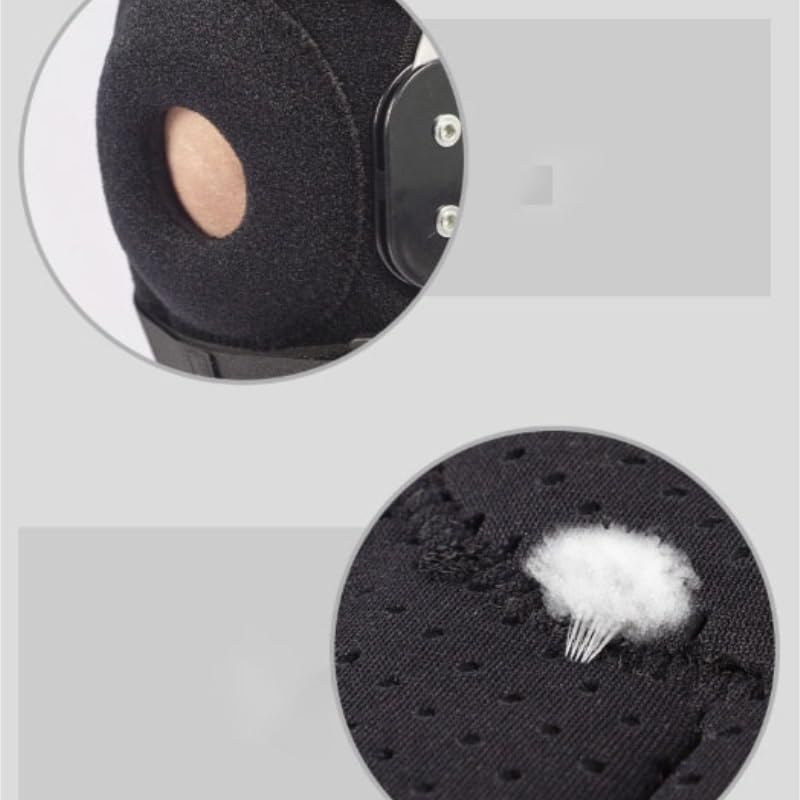 Bandage Metal Sports Support Patellar Knee Pads Pressurized Shock Absorption Running