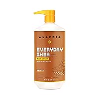 Vista 6 de Alaffia Everyday Loción corporal de karité, vainilla 32 fl oz