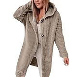 2022 Hooded Knitwear Hat Neck Temperament Loose Cardigan Women's Sweater Large Women's Sweater Cardi