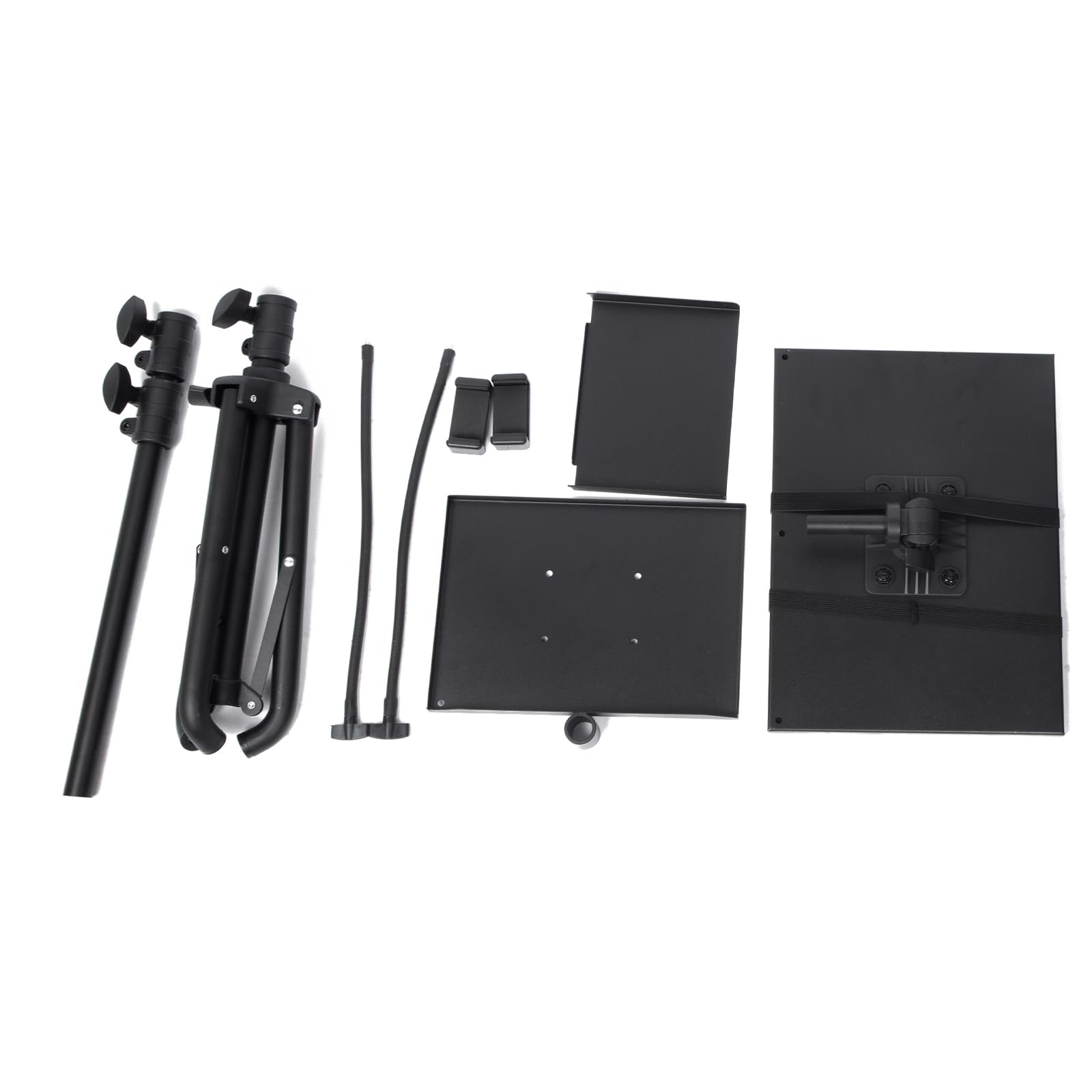 Support de Vidéoprojecteur, Support avec 3 Roulettes, Hauteur Réglable 81-130 cm, Trépied de Projecteur Portable, Projecteur, Equipement